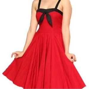 RockSteady Red Swing Dress Women’s Size Extra Large
